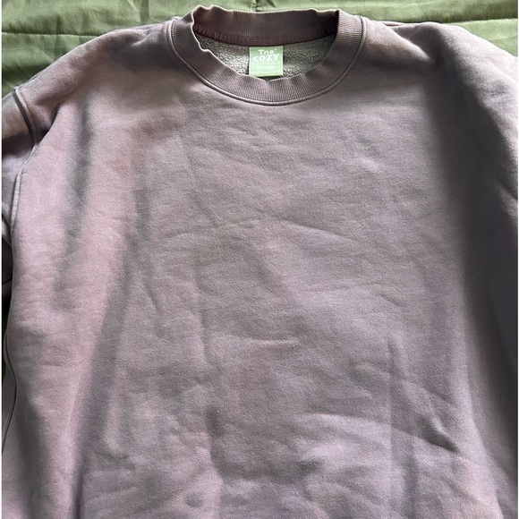 TNA aritzia cozy fleece boyfriend crew neck - Picture 1 of 1